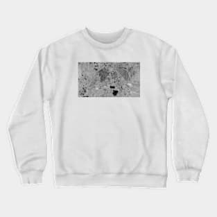 Gray Marble Texture Crewneck Sweatshirt